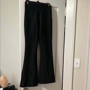 Black Flared Pants